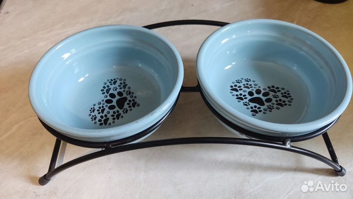 Миски двойные