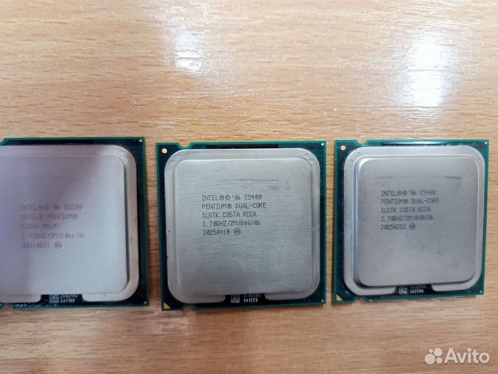 Процессоры intel pentium