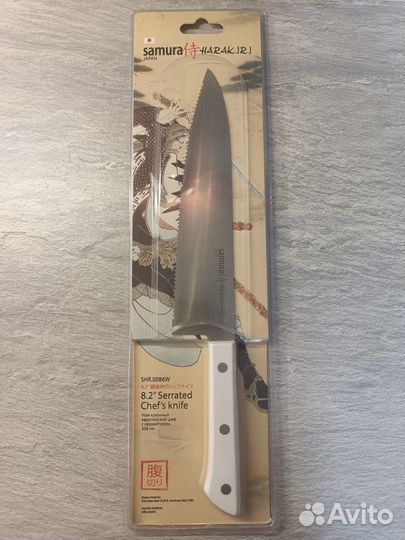 Японский серрейтор samura Harakiri SHR.0086W