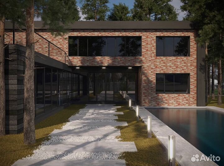 Кирпич облицовочный двухцветный