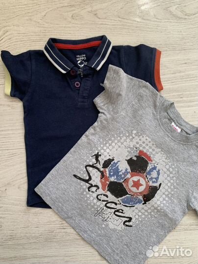 Вещи пакетом на мальчика 74-80