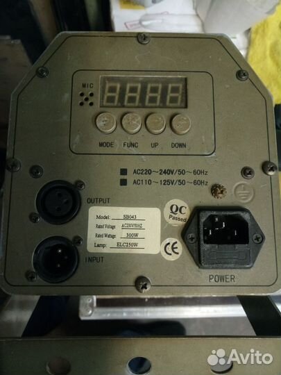 Световой прибор для дискотеки