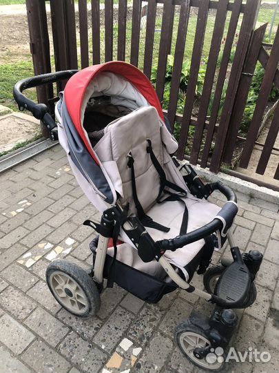 Коляска прогулочная с большими колесами