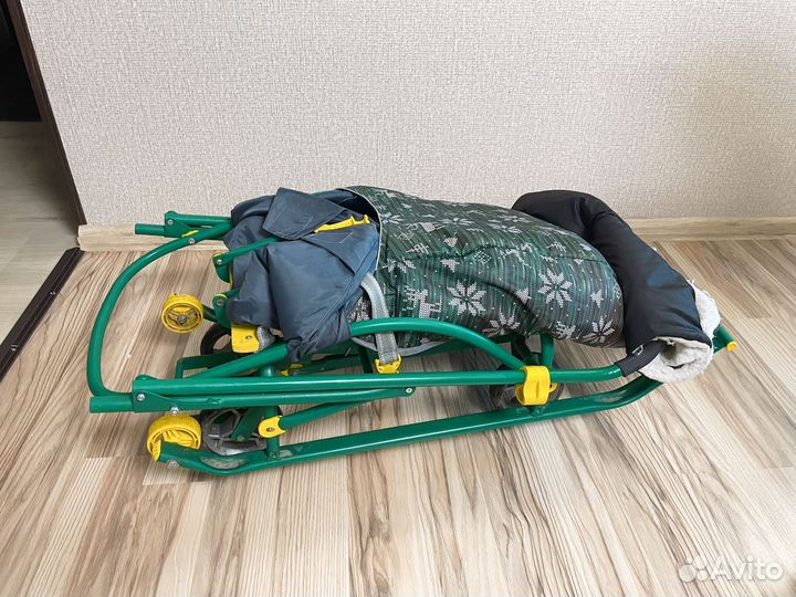 Санки коляска ника