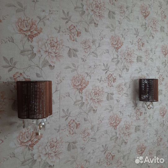 Люстра потолочная и 2 бра