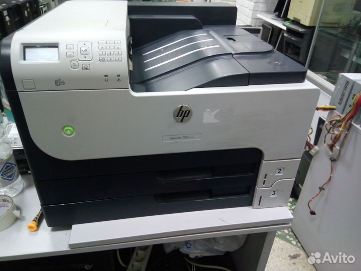 Принтер HP Laserjet m712 в разбор