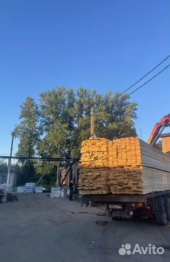 Доска обрезная 50х100х6000