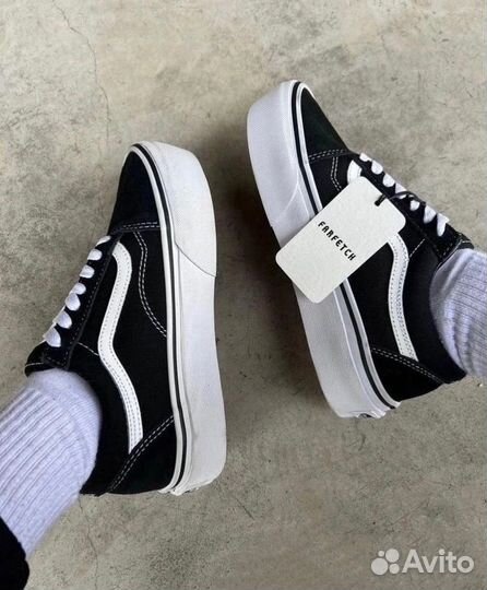 Кеды vans old skool platform