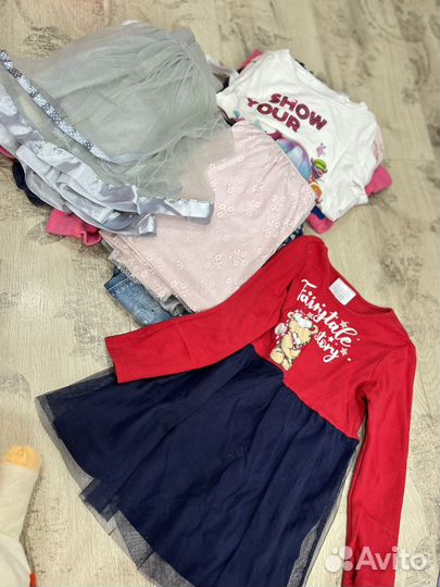 Вещи пакетом на девочку 104