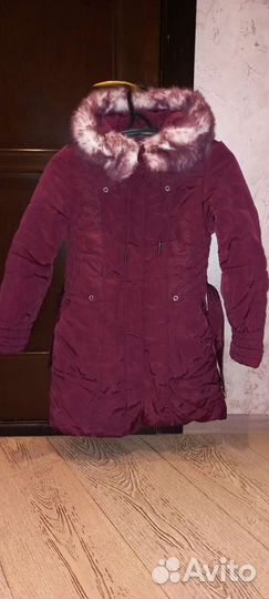 Зимнее пальто для девочки