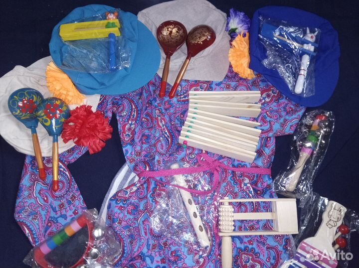 Русский народный костюм на 7 лет (122 см)