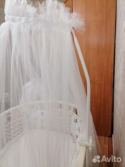 Балдахин с держателем в кроватку