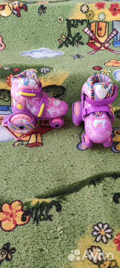 Роликовые коньки раздвижные