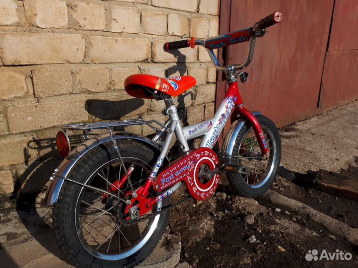 Велосипед детский Tech Team на 3-5 лет