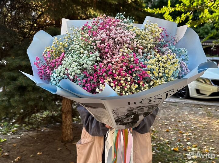 Гипсофила букет цветы,доставка