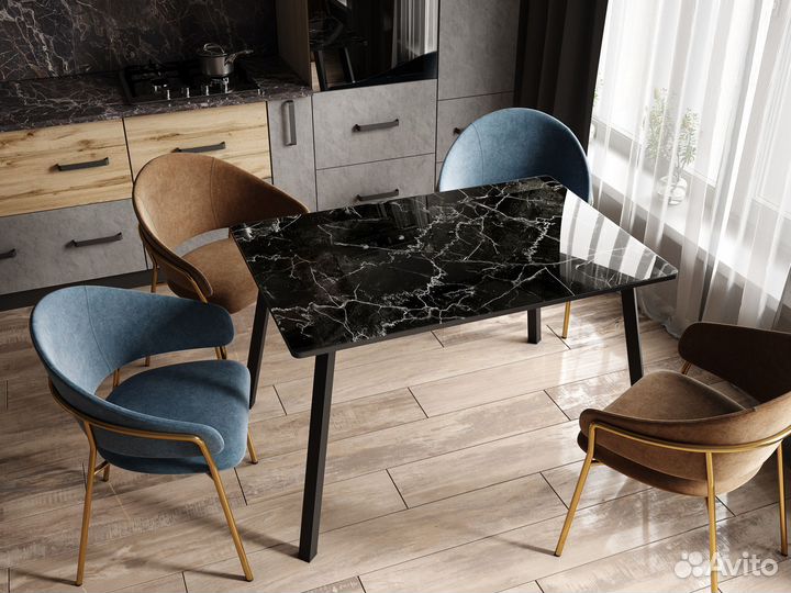 Стол в стиле лофт