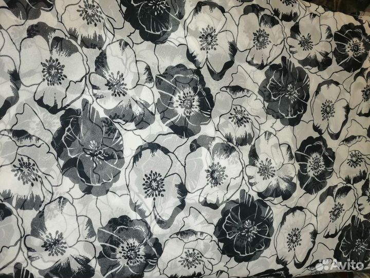 Шифон натуральный 2,7 м, Италия