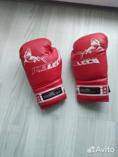 Боксерские перчатки детские 4 oz