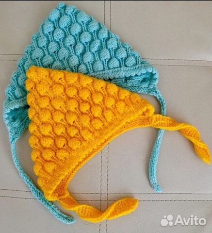 Шапка вязаная детская новая