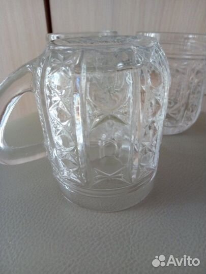 Кружки хрустальные СССР