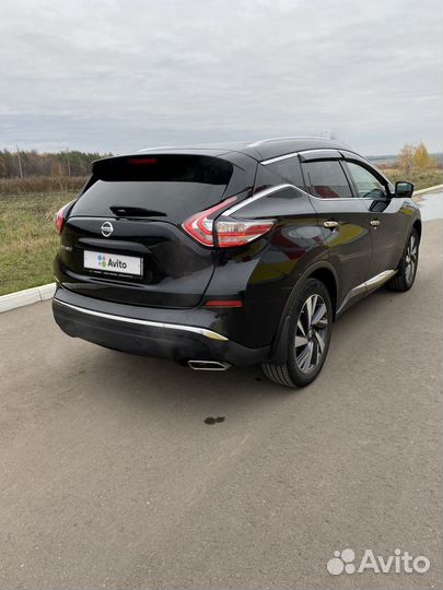 Nissan Murano 3.5 CVT, 2017, 70 200 км