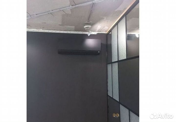 Сплит система с установкой