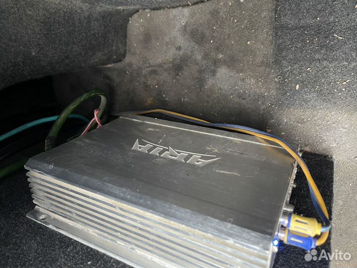 Сабвуфер и усилитель