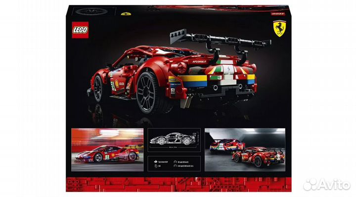 Lego 42125 Technic Ferrari 488 GTE - Новый