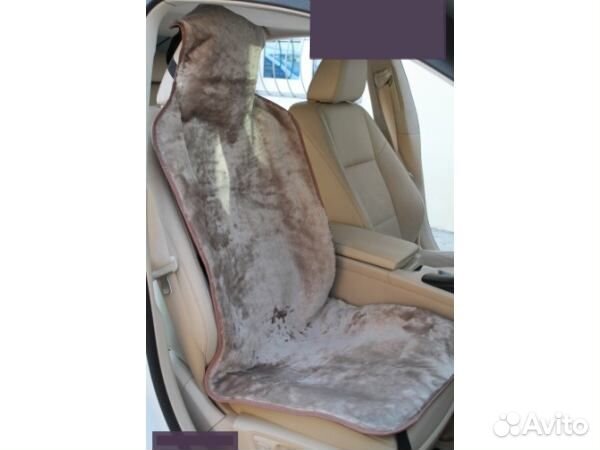 Накидки на сиденья Standard, натуральный мех бе
