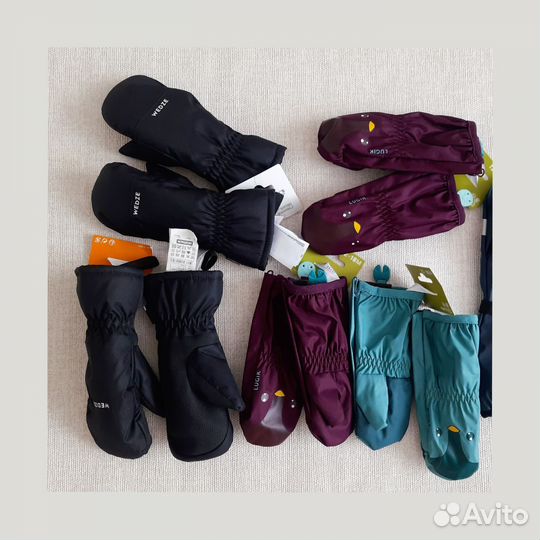 Новые варежки / краги Decathlon