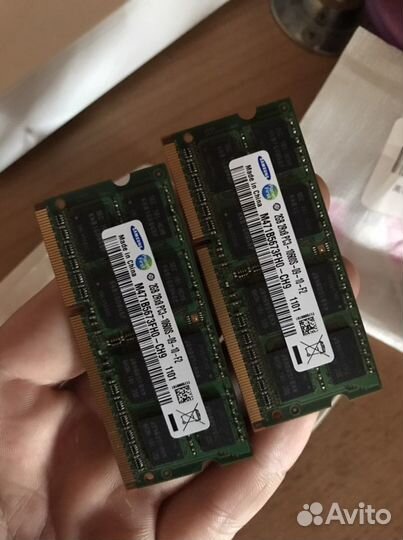 Оперативная память Samsung 2 X 2gb ddr 3 1333
