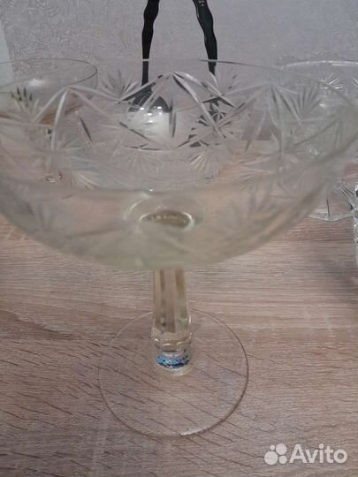Вазы хрусталь, стекло СССР