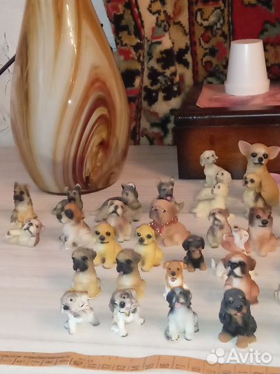 Фигурки(статуэтки) собак разнпород из полистоуна