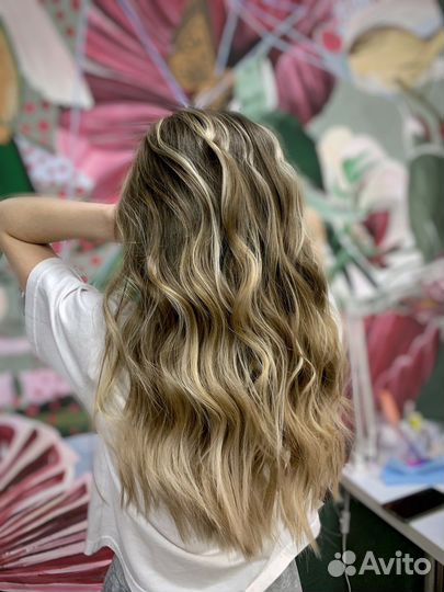 Окрашивание волос Стрижки