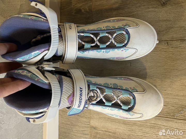 Раздвижные коньки nordway comfort feet