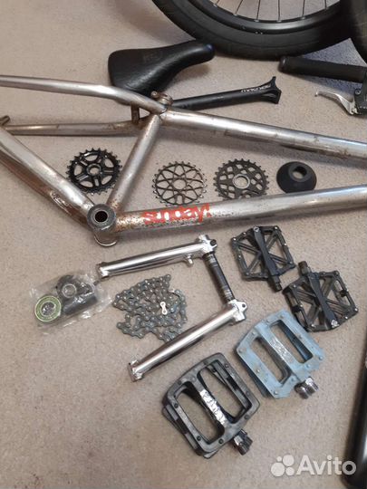 Запчасти на mtb Suntour, Octane one, profile bmx