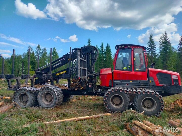 Форвардер Komatsu 875