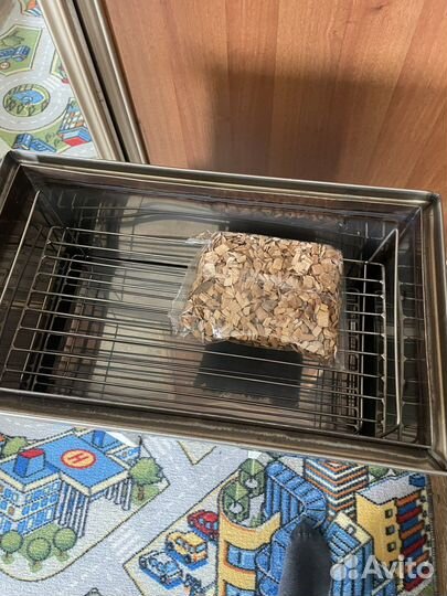 Коптильня горячего копчения из нержавейки