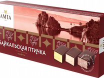 За 3 коробки конфеты Байкальская птичка амта торт
