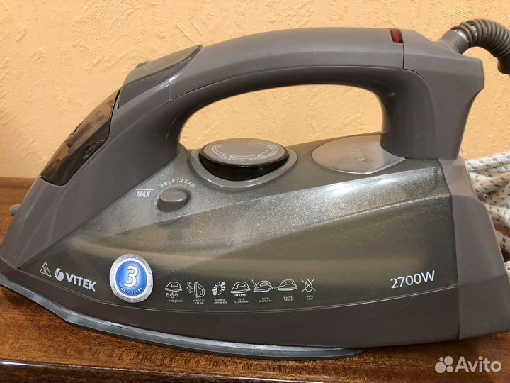 Утюг паровой vitek