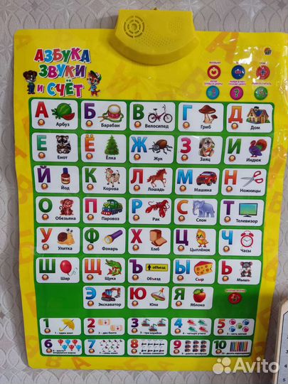Говорящая азбука плакат