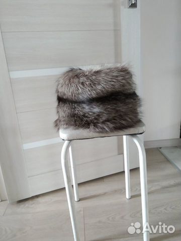 Шапка чернобурка женская жесткая