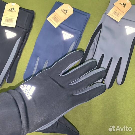 Перчатки Adidas Drill Reflective Tech сенсорные