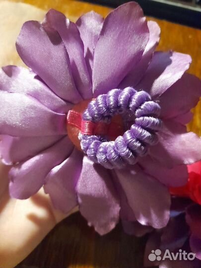 Резинки для волос ручной работы