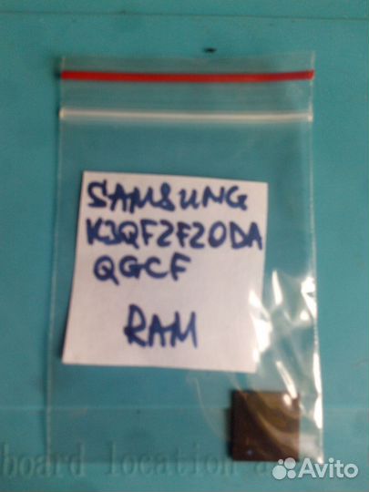Память Samsung K3QF2F20DA-qgcf
