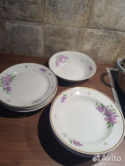 Тарелки Дулево ссср.Советский фарфор