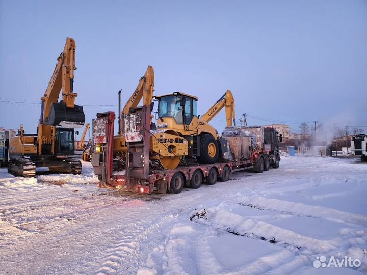 Перевозка негабарита тралом