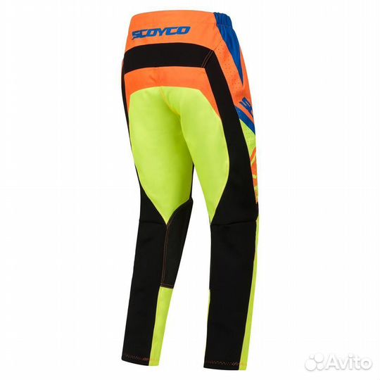 Мотоштаны Scoyco P050 (Оранжевый, M)