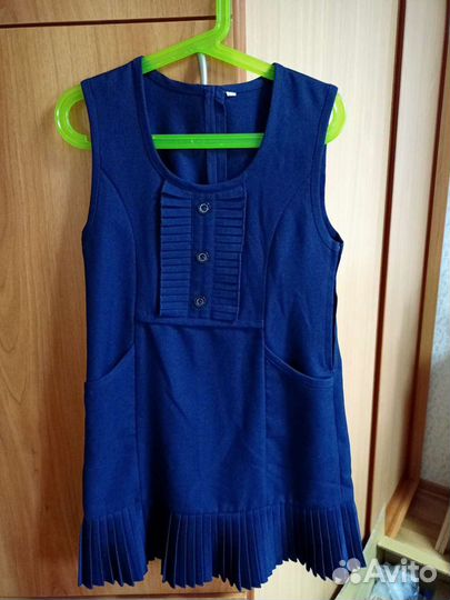 Школьная форма для девочки. Комплект. Сарафан и пи