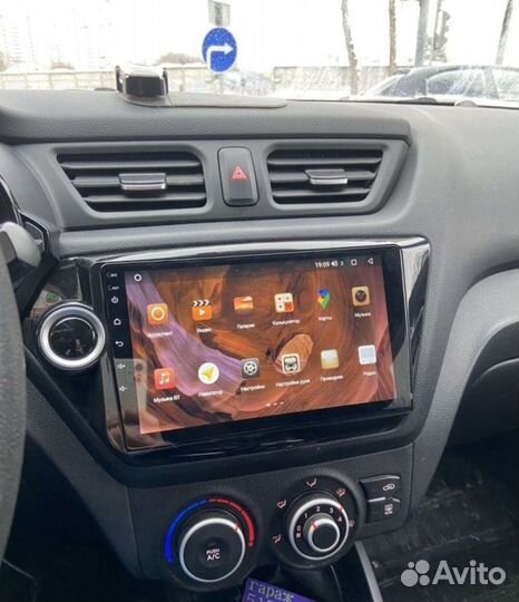 Магнитола новая Android Kia Rio 3